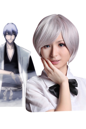 Bleach Ichimaru Gin Halloween Cosplay Wig