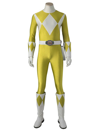 Power Rangers Saber Tiger Boi Halloween Cosplay Costume