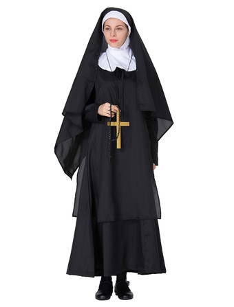 Costume De Soeur Déguisements Halloween Virgin Marry Robes Pour Femmes Outfit