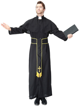 Costumes d'déguisements Halloween homme Cape Jésus Ceinture en Polyester