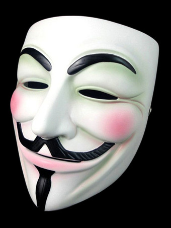 Anonymous Mask V For Vendetta Guy Fawkes Halloween Cosplay Hacker Mask