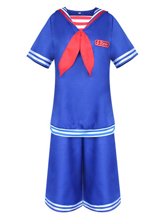 Stranger Things Season 3 Scoops Ahoy Steve Harrington Cosplay Costume