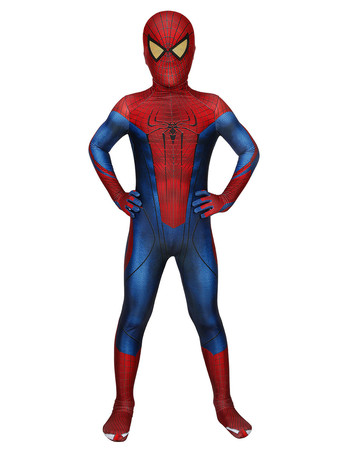 Kids Spiderman Brand New Day Cosplay Red Jumpsuit Lycra Spandex Zentai Cosplay Costumes