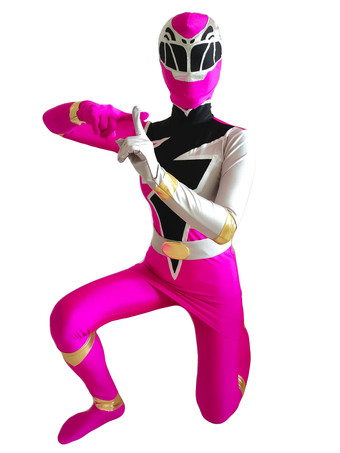 Power Rangers Cosplay Costume Pink Ninja Ranger