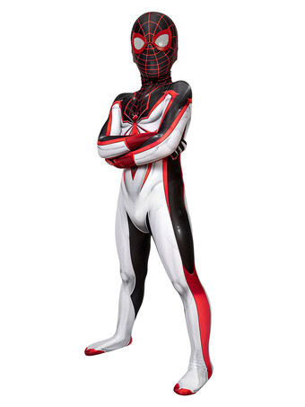 Zentai for Kids White Lycra Spandex Unisex