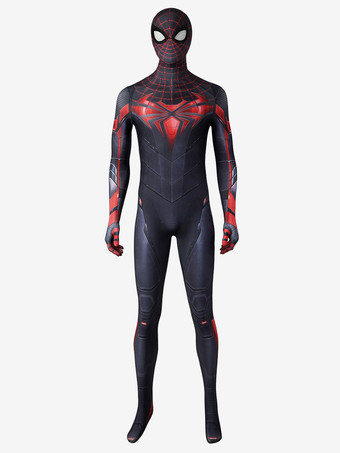 Spider Man Game Miles Morales Cosplay Advanced Tech Suit