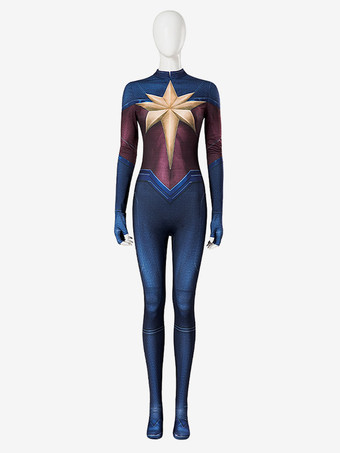 Captain Marvel 2 Captain Marvel Cosplay Suit