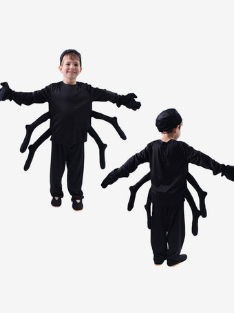 Déguisements d'Halloween pour enfants Pantalons hauts noirs pour enfants en fibre de polyester et polyester Cadeau Noël