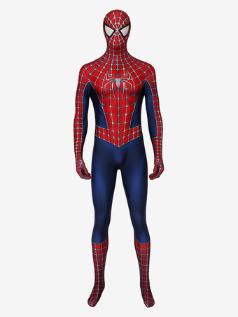 Spider-man 2 Tobey Maguire Suit Comics Carnival Halloween Cosplay Costumes