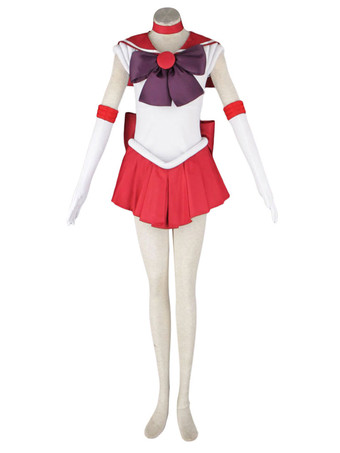 Sailor Moon Sailor Mars Hino Rei Carnival Cosplay Costume