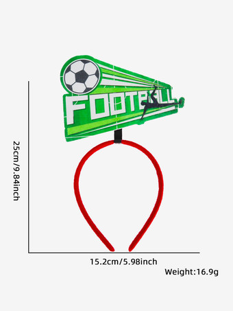 Stirnband für Fans der Fußball-Weltmeisterschaft Accessoire für Fußballpartys