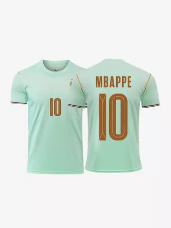 2026年 エムバペ 10 フランス代表 アウェイジャージ トップ 半袖