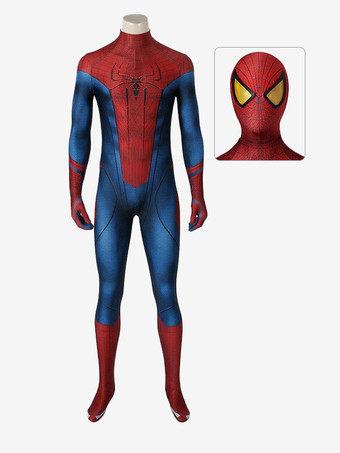Disfraz de Cosplay de Marvel Comics The Amazing Spider Man Spider Man Peter Parker Marvel Comics Capucha desmontable
