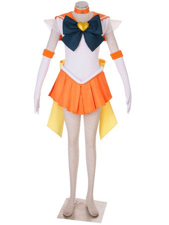 Sailor Moon Sailor Venus Carnival Cosplay Costume Aino Minako Carnival