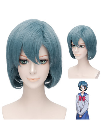 Sailor Moon Sailor Mercury Cosplay Wig Straight Mizuno Ami