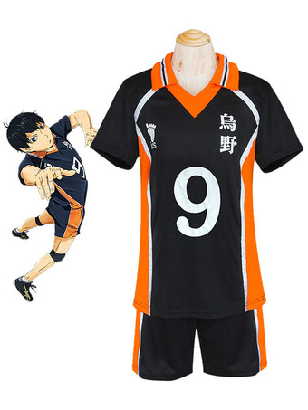 Haikyuu!! Kageyama Tobio Cosplay Costume No. 9 Jersey Halloween